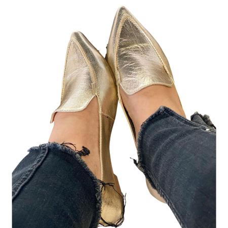 Mocassim feminino hotsell couro legitimo