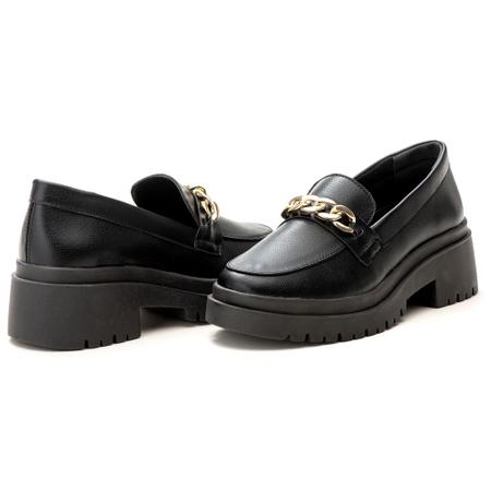 Imagem de Mocassim Feminino Tratorado Conforto Moderno Corrente Estilo Shoes