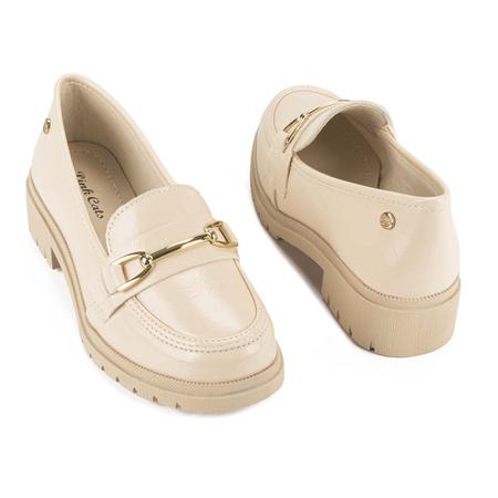 Mocassim Loafer Infantil Feminino Pink Cats V4073 Imagem de Mocassim Loafer Infantil Feminino Pink Cats V4073