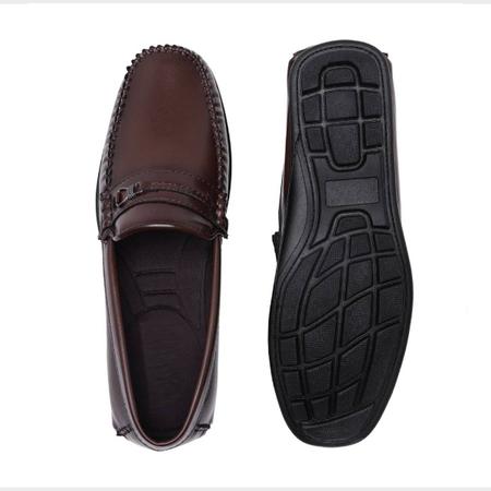 Imagem de Mocassim Masculino Dockside Driver Confortável Sapato Social Macio Casual Básico Esporte Fino