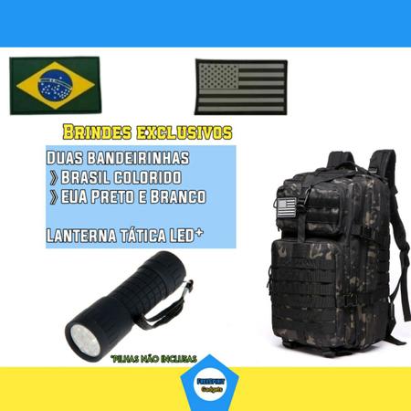 Imagem de Mochila 50 Litros Militar Assalt Tática Impermeável Grande Reforçada Tamanho Ideal Camping