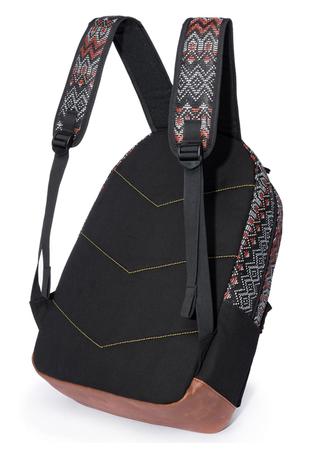 Mochila Bolsa Cavalera Escolar Faculdade Trabalho Para Notebook Reforçada  Moderna Juvenil - Preto+Branco