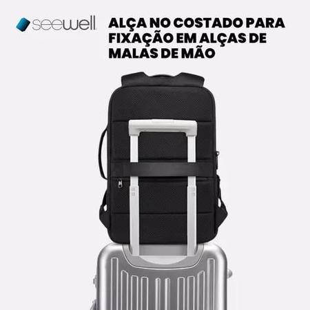 Imagem de Mochila Bolsa Expansível Impermeável Notebook 15.6 35l SW See Well