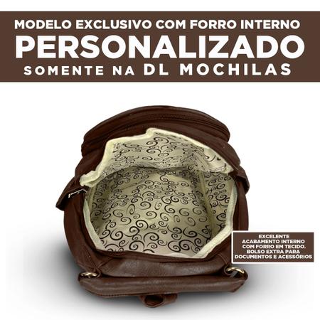 Imagem de Mochila Bolsa Feminina Moda Escolar Faculdade Resistente