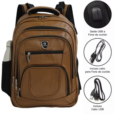 Mochila Masculina Reforçada Grande D viagem Impermeável - G.R artigos De  viagem - Mochilas - Magazine Luiza