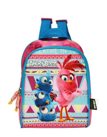 Imagem de Mochila com Rodinhas Angry Birds com Lancheira e Estojo