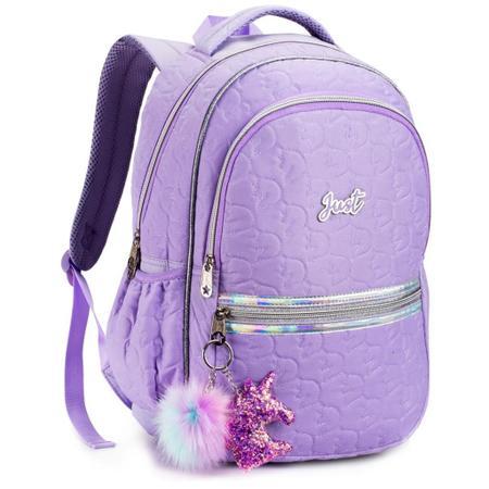 Imagem de Mochila Costas Feminina Infantil Escolar  Juvenil Just Faculdade Matelassê Just