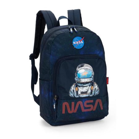 Mochila Costas NASA Astronauta Azul Luxcel Imagem de Mochila Costas NASA Astronauta Azul Luxcel