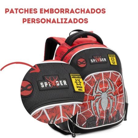 Imagem de Mochila Creche Homem Spider Aranha Infantil