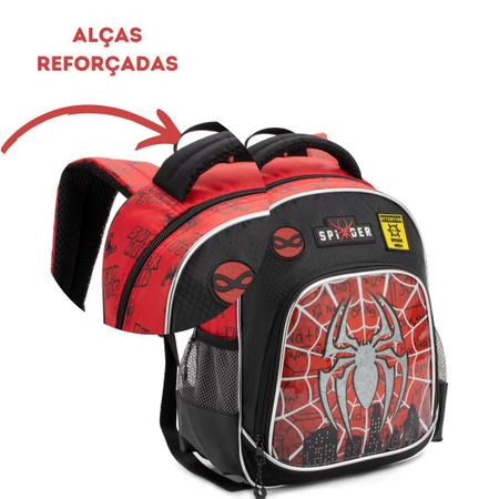 Imagem de Mochila Creche Homem Spider Aranha Infantil