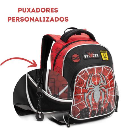 Imagem de Mochila Creche Homem Spider Aranha Infantil