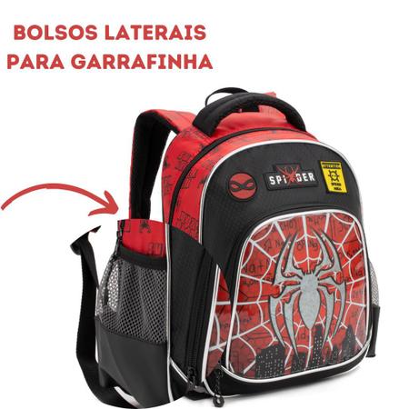 Imagem de Mochila Creche Homem Spider Aranha Infantil