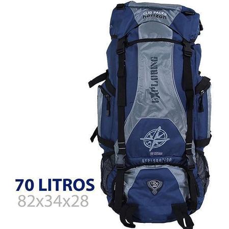 Mochila De Camping 70 Litros Acampamento Mc3102 - Ello - Mochila Camping e  Trekking - Magazine Luiza