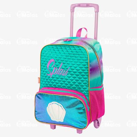 Imagem de Mochila De Carrinho Mermaid E Lancheira Premium Sestini