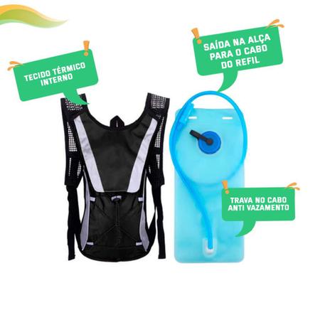 Imagem de Mochila De Ciclismo Hidratação Impermeável Bolsa D'Água 2L