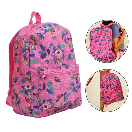 Mochila Feminina Estampada Clio