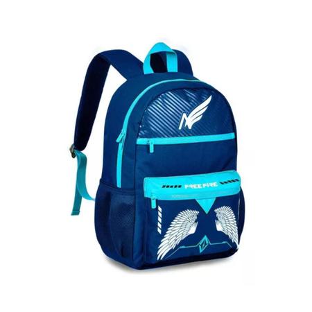 Imagem de Mochila De Costas Free Fire Azul Escuro Asa - Clio