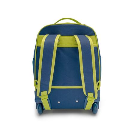 Imagem de Mochila de Rodinha Bolso Removivel Neon