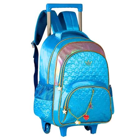 Imagem de Mochila De Rodinha Infantil Sweet Queen Estrelas - Clio