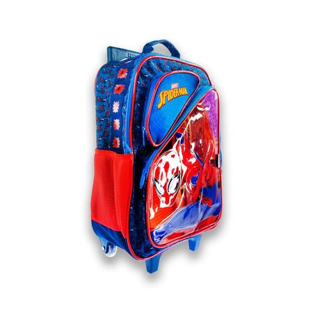 Mochila de Rodinha mais Maleta com Lápis do Homem aranha - Elite Imagem de Mochila de Rodinha mais Maleta com Lápis do Homem aranha