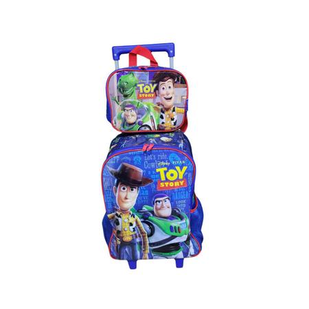 Imagem de Mochila De Rodinhas E Lancheira Toy Story Vermelho Maxlog 