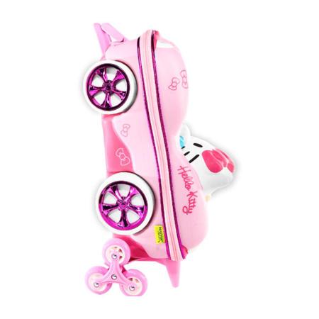 Imagem de Mochila de Rodinhas Hello Kitty Carro Escolar Infantil 3D