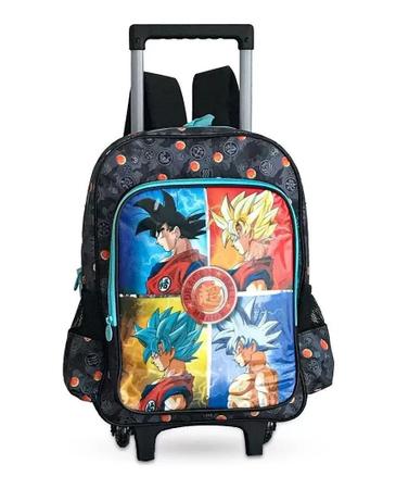 Mochila Dragon Ball Z Super Goku Instinto Superior Clio - Mochila Infantil  - Magazine Luiza