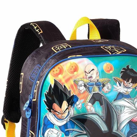 Mochila Dragon Ball Z Super Goku Instinto Superior Clio - Mochila Infantil  - Magazine Luiza