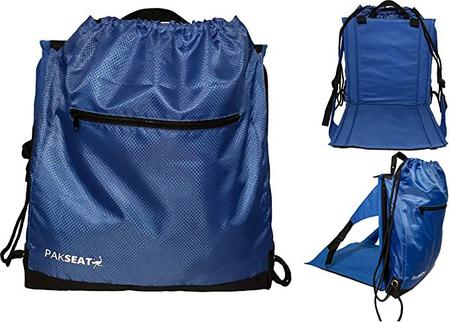 Mochila e Assento Acolchoado 2 em 1 Azul - deltess Corp Imagem de Mochila e Assento Acolchoado 2 em 1 Azul