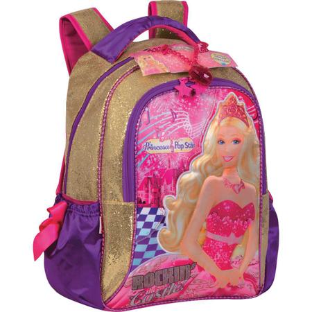 Mochila escolar Barbie A Princesa E A Pop Star Sestini