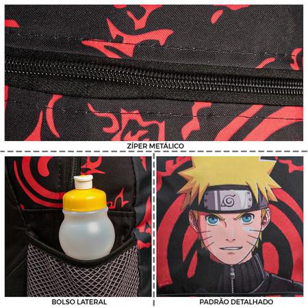 Mochila Bolsa Escolar Unissex Naruto Akatsuki Sasuke Personagens Anime Top  Lançamento Promoção - Escorrega o Preço