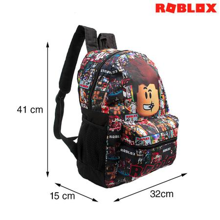 Roblox Jogo Mundo USB De Grande Capacidade Estudante Adolescente Mochila  Masculina - Escorrega o Preço