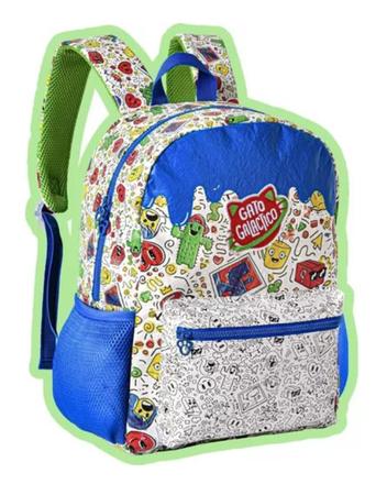 Mochila Escolar Infantil Gato Galáctico 30L Com 4 Desenhos Para Colorir  Presente Criança Volta As Aulas GG3306J - Clio - Mochila Infantil -  Magazine Luiza