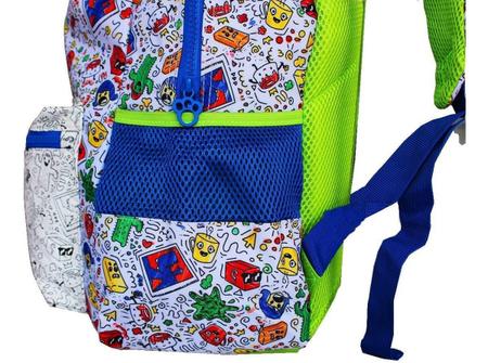 Mochila de costas infantil gato galactico para colorir clio em Promoção na  Americanas