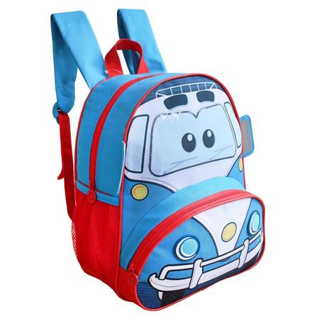 Imagem de Mochila Escolar De Alças Creche Infantil Kombi Clio Pets