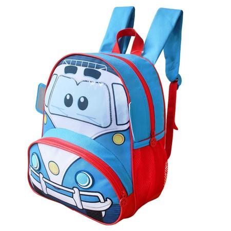 Imagem de Mochila Escolar De Alças Creche Infantil Kombi Clio Pets