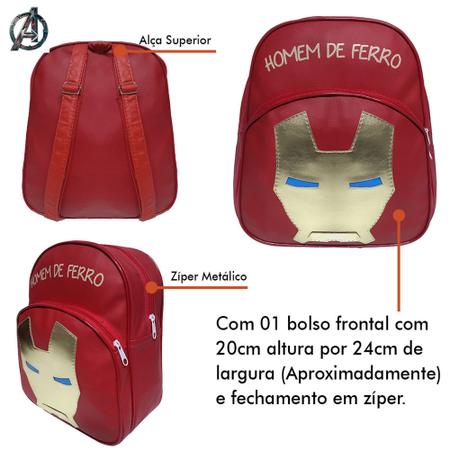 Imagem de Mochila Escolar de lona Hulk Infantil Crianças de 6 Anos