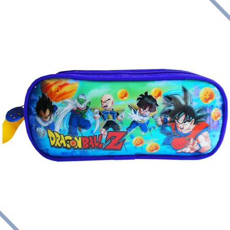 Kit Mochila Roda Dragon Ball Z 3 Peças Clio