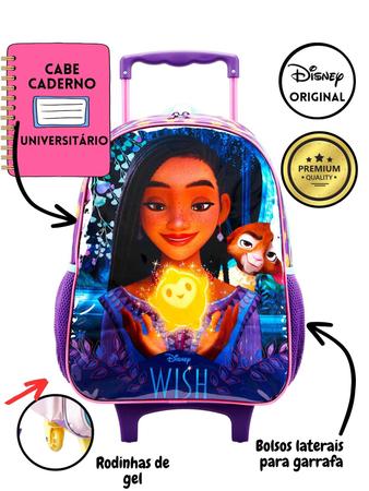 Mochila Escolar de Rodas Wish Original Disney Xeryus Mochila