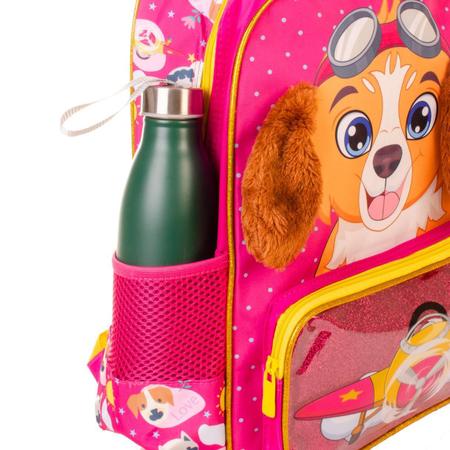 Imagem de Mochila Escolar Dog Pet Aviator Costas Reforçada G Infantil