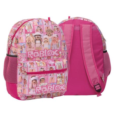 Mochila Escolar Feminina Roblox Juvenil Costas Passeio - TOYS 2U - Mochila  Infantil - Magazine Luiza