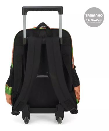 Mochila Escolar Gamer Roblox Rodinhas Tam G Meninos Up4you LUXCEL Mochila Bolsa Escolar Magazine Luiza