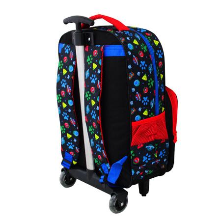 Kit Mochila Escolar Infantil Estojo r Gato Galáctico