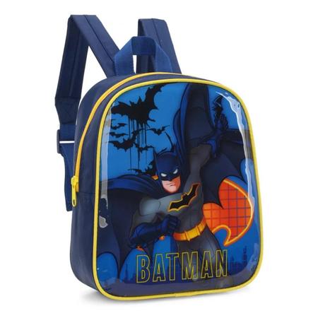 Imagem de Mochila Escolar Infantil Batman Azul Escuro Is36583Bm-Aze