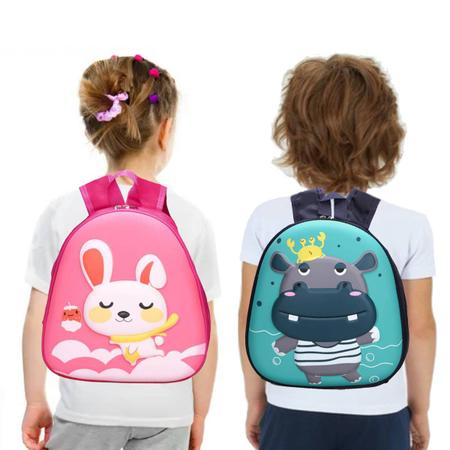 Mochila Infantil Mochilinha Animais Escolar Passeio Bebe Menina Menino  Creche