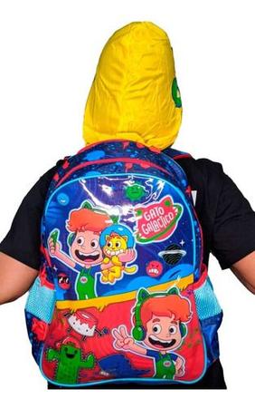 Mochila Escolar Infantil Gato Galáctico 30L Com 4 Desenhos Para Colorir  Presente Criança Volta As Aulas GG3306J - Clio - Mochila Infantil -  Magazine Luiza