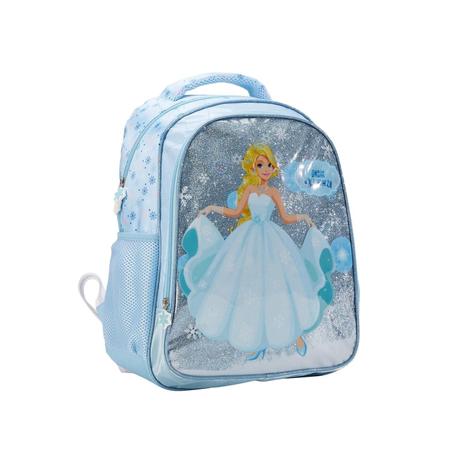 Imagem de Mochila Escolar Infantil De Costas Princesa Ice Queen Menina