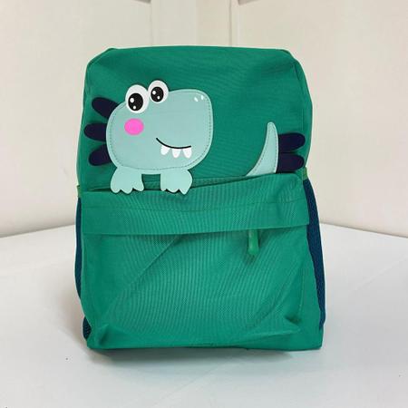 Mochila escolar infantil dinossauro com 2 compartimentos fofa - Filó Modas Imagem de Mochila escolar infantil dinossauro com 2 compartimentos fofa