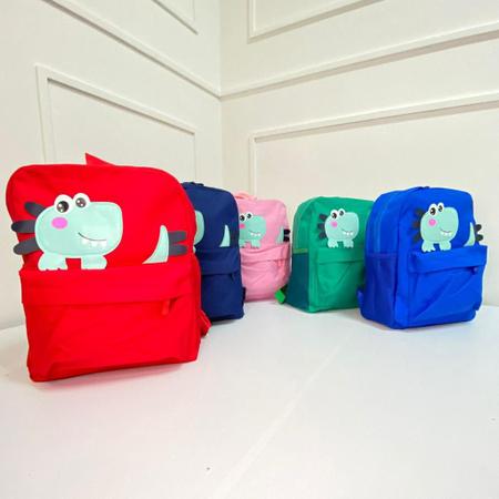 Mochila escolar infantil dinossauro com 2 compartimentos fofa - Filó Modas Imagem de Mochila escolar infantil dinossauro com 2 compartimentos fofa