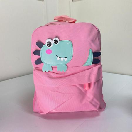 Mochila escolar infantil dinossauro com 2 compartimentos fofa - Filó Modas Imagem de Mochila escolar infantil dinossauro com 2 compartimentos fofa